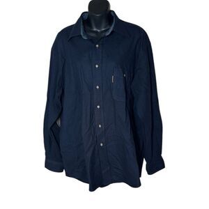 Pendleton men’s large made in USA vintage 100% virgin wool button up elbow pads